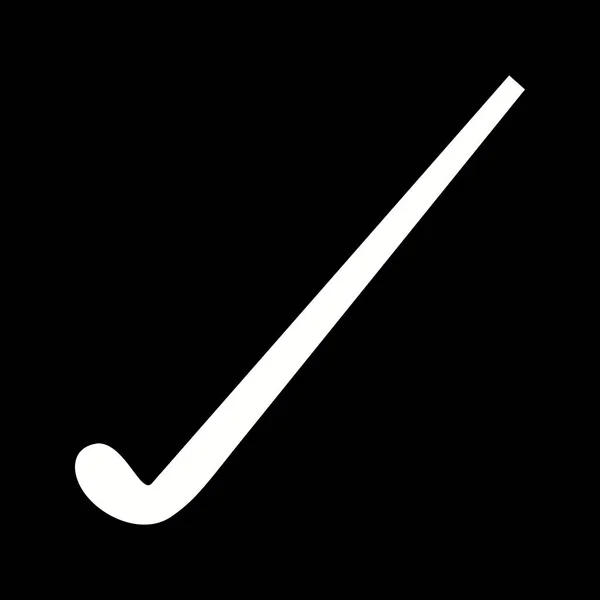 Mooie Hockey Glyph Vector Ikoon — Stockvector