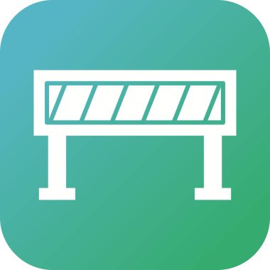 Güzel Voleybol Ağı Kabartma Vektörü Simgesi