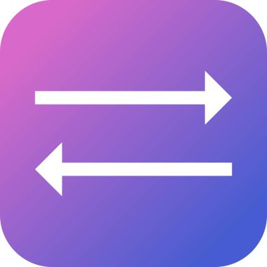 Glyph Vektör Simgesini Güzel Eşzamanla