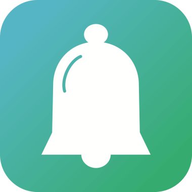 Güzel Çan Kabartma Vektörü Simgesi