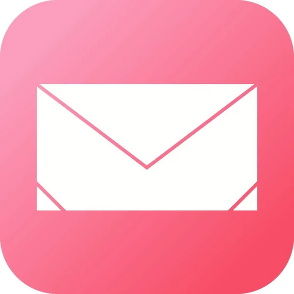 Belle icône vectorielle Glyphe Message — Image vectorielle