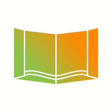 Güzel Kitap Kabartma Vektörü Simgesi