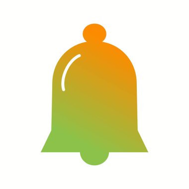 Güzel Çan Kabartma Vektörü Simgesi