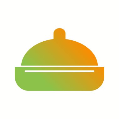 Güzel Yemek Kabartma Vektörü Simgesi