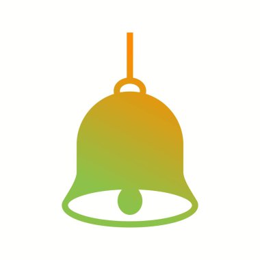 Güzel Çan Kabartma Vektörü Simgesi