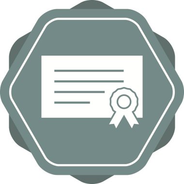 Güzel Derece Glyph Vektör Simgesi