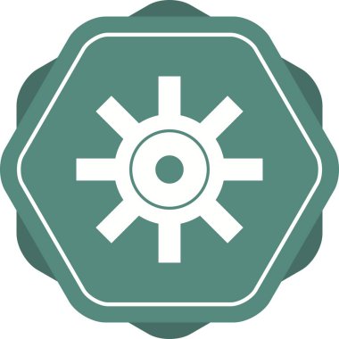 Güzel Ayarlar Glyph Vektör Simgesi