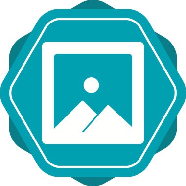 Güzel Galeri Kabartma Vektör Simgesi