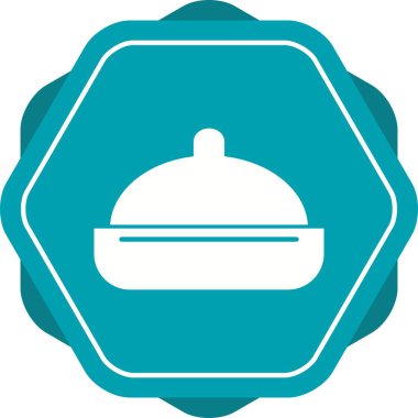 Güzel Yemek Kabartma Vektörü Simgesi