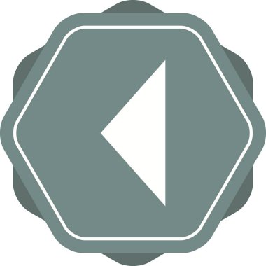 Güzel Ok Geri Kabartma Vektör Simgesi