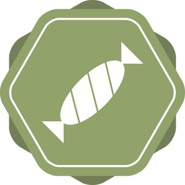 Güzel Şekerleme Kabartma Vektör Simgesi