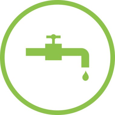 Güzel Tap Glyph Vektör Simgesi