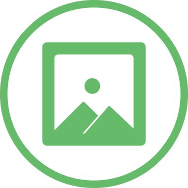 Güzel Galeri Kabartma Vektör Simgesi