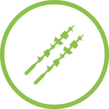 Güzel Çubuk Şekil Vektörü Simgesi