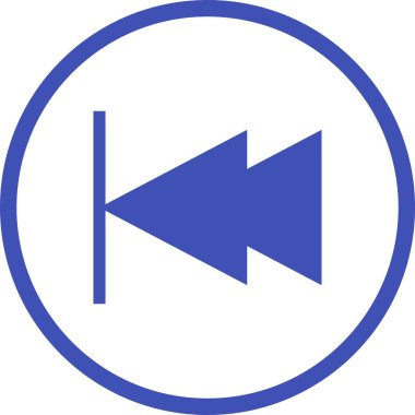 Güzel Sol Ok Glyph Vektör Simgesi