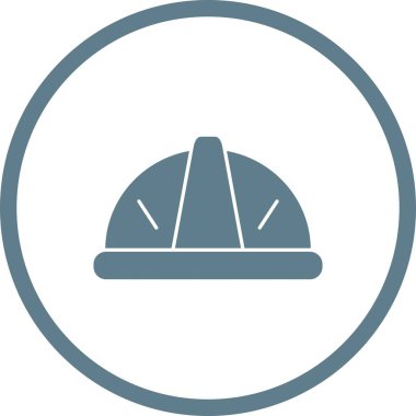 Güzel Miğfer Kabartma Vektör Simgesi