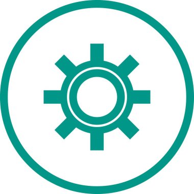 Güzel Ayarlar Glyph Vektör Simgesi