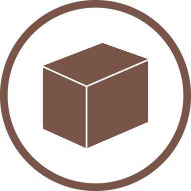 Güzel Küp Kabartma Vektörü Simgesi