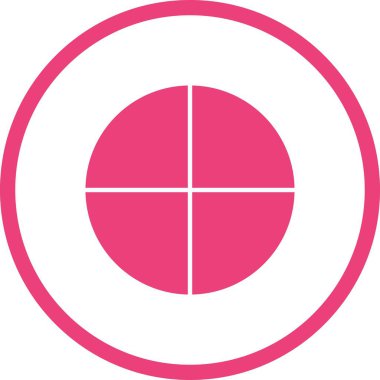 Güzel Çember Kabartma Vektörü Simgesi