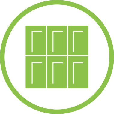 Güzel Çikolatalı Bisküvi Kabartma Vektör Simgesi