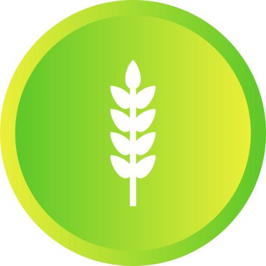 Güzel Buğday Kabartma Vektörü Simgesi