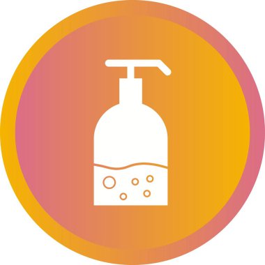 Güzel El Yıkama Kabartma Vektörü Simgesi