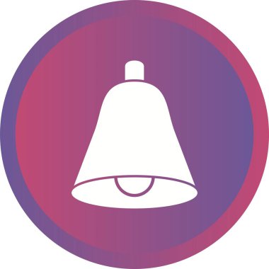 Güzel Çan Kabartma Vektörü Simgesi