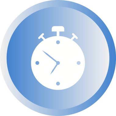 Güzel Zamanlayıcı Kabartma Vektör Simgesi