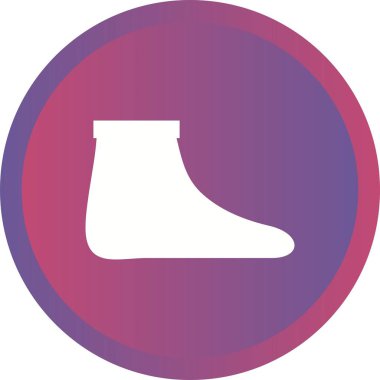 Güzel Çorap Kabartma Vektörü Simgesi