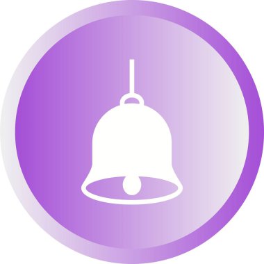 Güzel Çan Kabartma Vektörü Simgesi