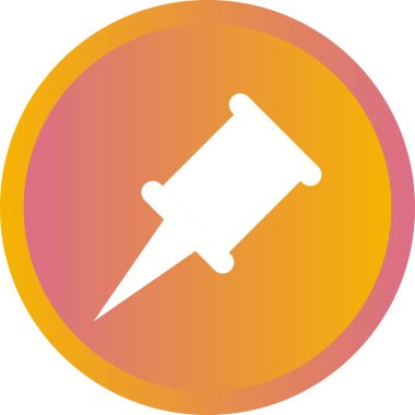 Güzel İşaretçi Kabartma Vektör Simgesi