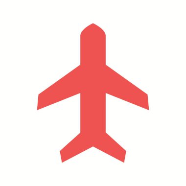 Gautifu Uçak Modu Glyph Vektör Simgesi