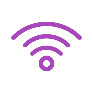 Güzel Wifi Sinyal Vektör Simgesi