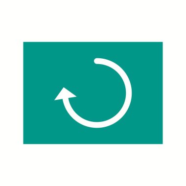 Glyph Vektör Simgesini Yeniden Yükle