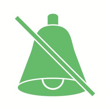 Güzel Ses Yok Kabartma Vektörü Simgesi