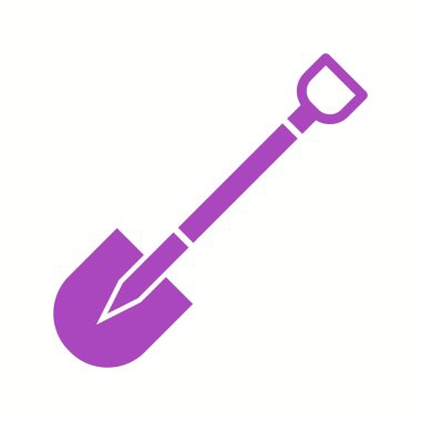 Güzel Kürek Kabartma Vektör Simgesi