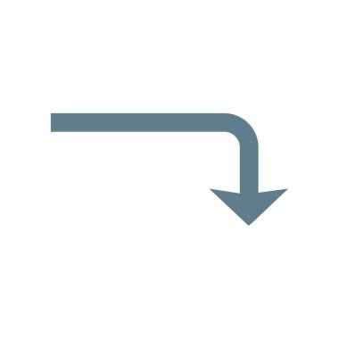 Güzel Dönüş Kabartma Vektörü Simgesi