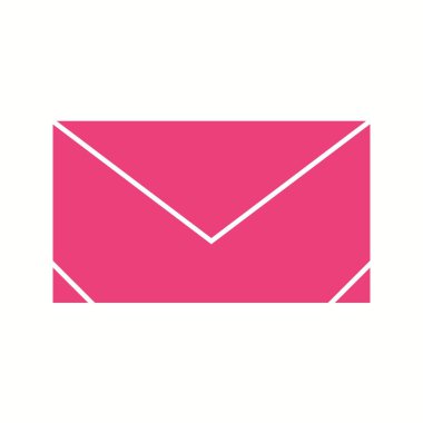 Güzel İleti Kabartma Vektörü Simgesi