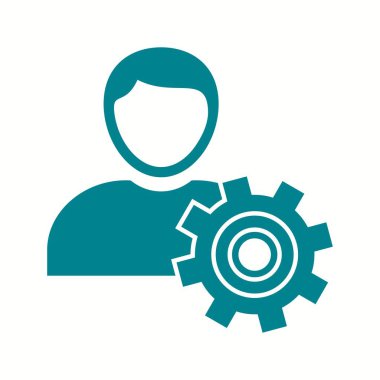 Güzel Profil Ayarları Glyph Vektör Simgesi