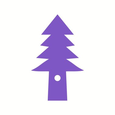 Güzel Ağaç Kabartma Vektörü Simgesi