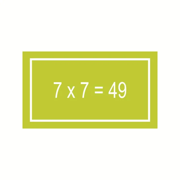 Schönes arithmetisches Glyphen-Vektor-Symbol — Stockvektor