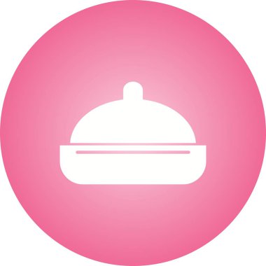 Güzel Yemek Kabartma Vektörü Simgesi