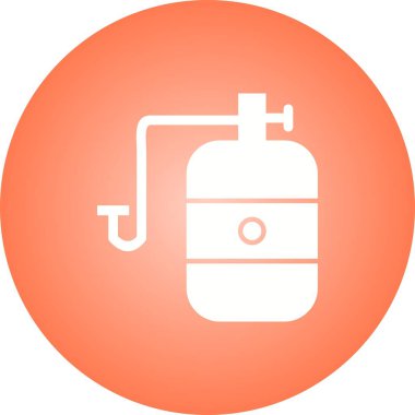 Güzel Silindir Kabartma Vektör Simgesi