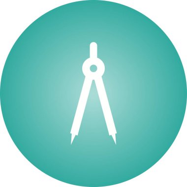 Güzel Pusula Kabartma Vektörü Simgesi