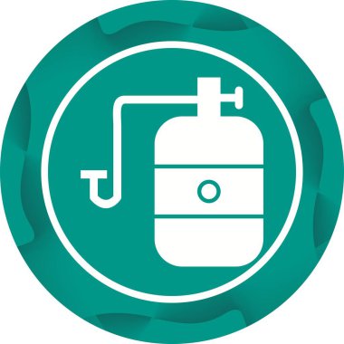 Güzel Silindir Kabartma Vektör Simgesi