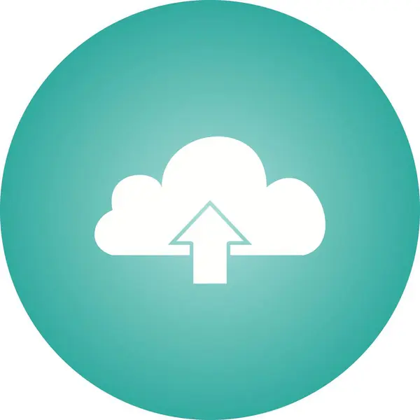 Belle Cloud Télécharger Glyphe vectoriel Icône — Image vectorielle