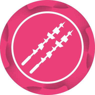 Güzel Çubuk Şekil Vektörü Simgesi