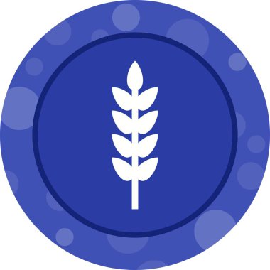 Güzel Buğday Kabartma Vektörü Simgesi