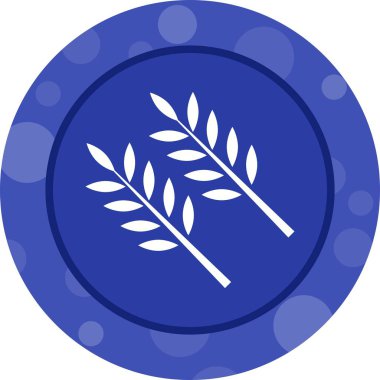 Güzel Buğday Kabartma Vektörü Simgesi