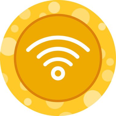 Güzel Wifi Sinyal Vektör Simgesi